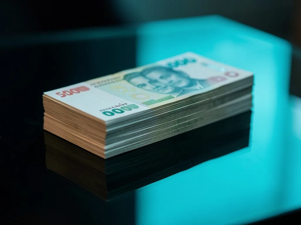 Türk lirası banknot deste